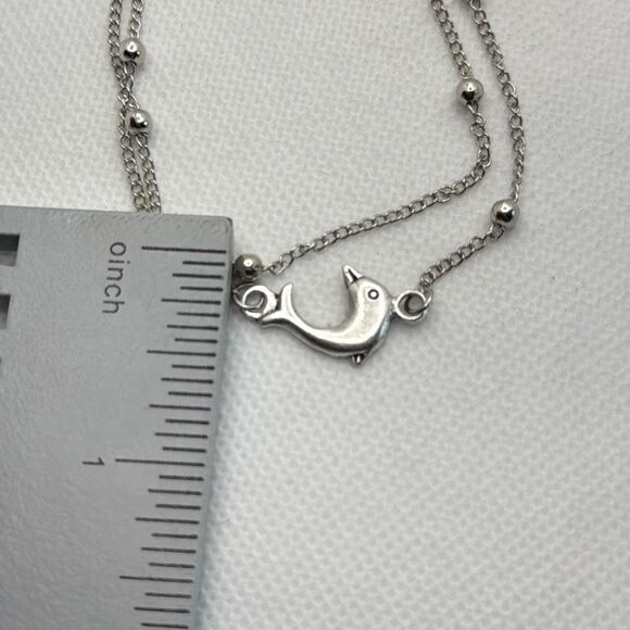 Brand New!! Double strand dolphin and bead bracelet, anklet - Picture 4 of 4